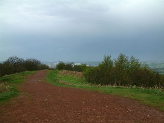 The top of one of the Clent hills, Worcestershire