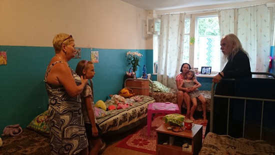 In the Koster Municipal Center of Temporary Accommodation near Voronezh