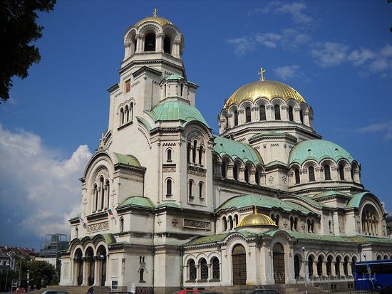 Собор святого Александра Невского воздвигнут в честь освобождения Болгарии в ходе Русско-турецкой войны 1877-78 годов. 