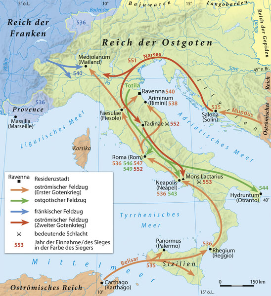 Византийско-готские войны в 535—554 годах
