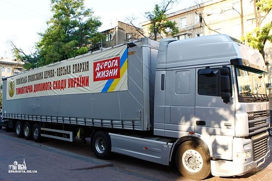 Diocese of Odessa sends 15 tons of humanitarian aid to Donbass and Lugansk region residents