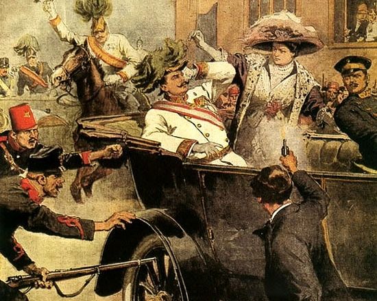 Убийство эрцгерцога Франца Фердинанда и его жены