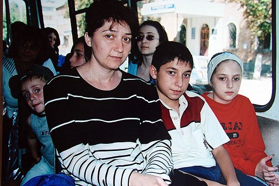Семья После трагедии. Фото Фатимы Аликовой (Цаликовой)