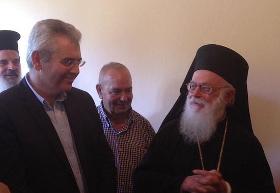 М. Харакопулос и владыка Анастасий