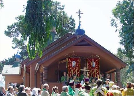 Church of St. Seraphim of Sarov, Monterey, California.