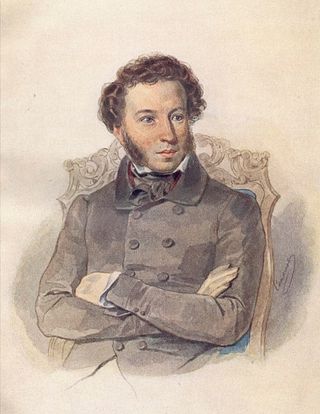 А.С. Пушкин, художник П.Ф. Соколов