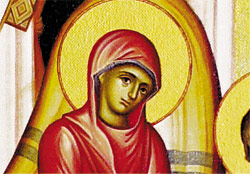 1. Saint Anna, Mother of the Theotokos, offered her child as a gift to the Lord. 