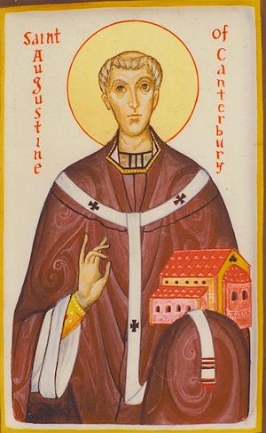 Святитель Августин (иконописец Айдан Харт)