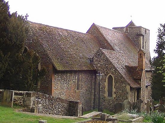 Церковь св. Мартина в Кентербери - одно из старейших церковных зданий в Англии