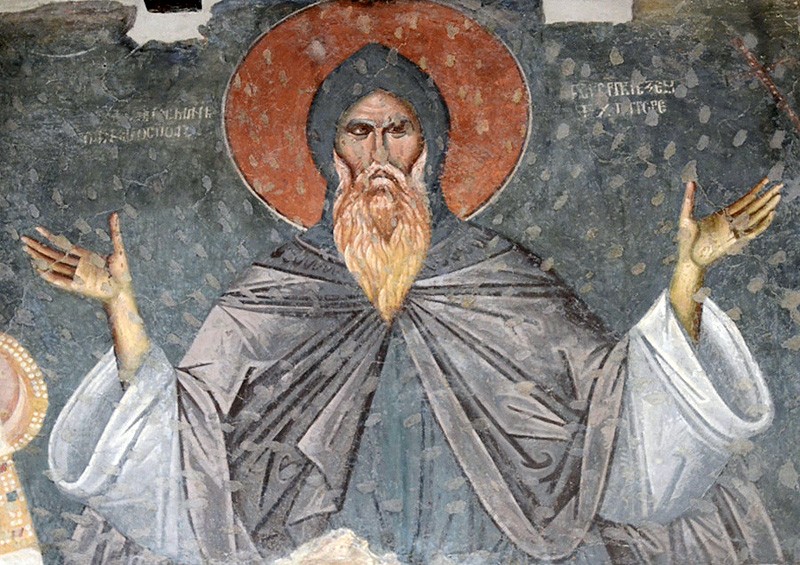 Преподобный Симеон Мироточивый - Стефан Неманя. Фото: иеромонах Игнатий (Шестаков)