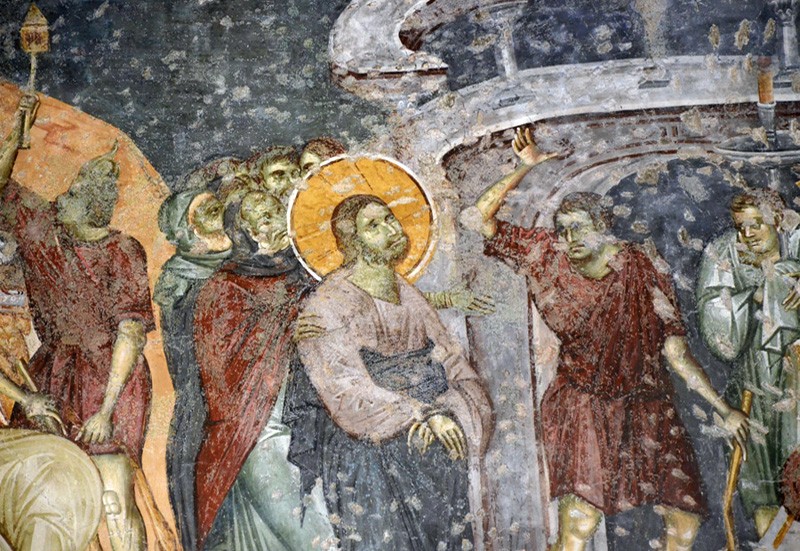 Сцена суда над Христом. Фото: иеромонах Игнатий (Шестаков)