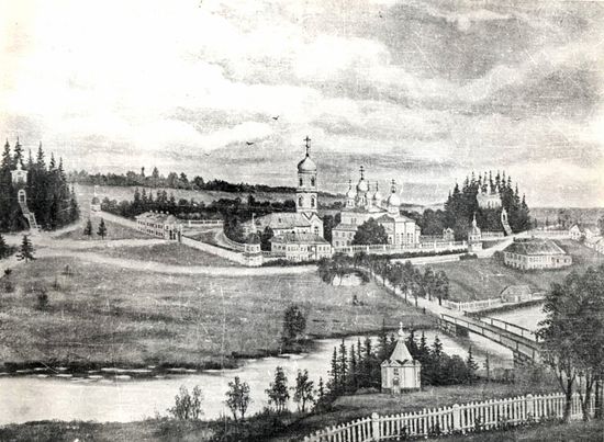 Свято-Троицкий Павло-Обнорский монастырь до революции