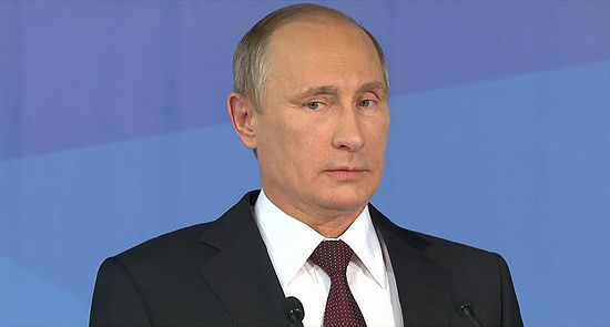 Президент России В.В. Путин на заседании Валдайского клуба