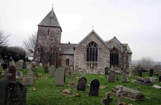 Church of Sts. Cybi and Leonard in Duloe, Cornwall