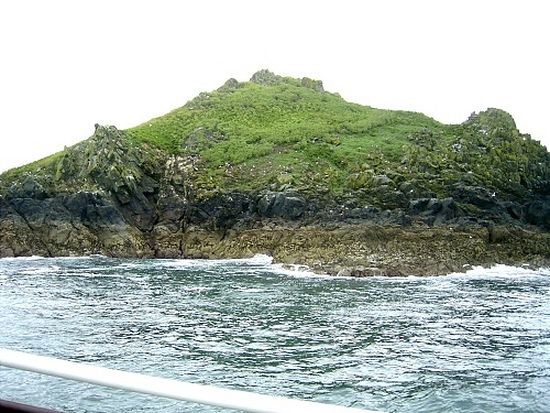 Monastic isle of Puffin (St. Seiriol's Isle)
