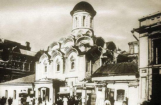 Казанский собор перед разрушением