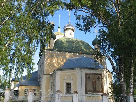 Храм святителя Николая в селе Вашка