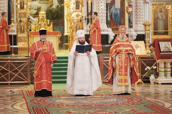 Декабрь 2011 года, Храм Христа Спасителя в Москве, епископская хиротония