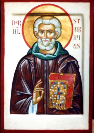 Святой Штурм, основатель и игумен монастыря Фульда