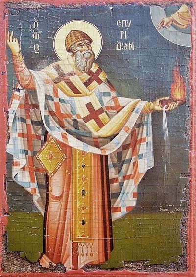 Miracle of St. Spyridon of Tremithius.