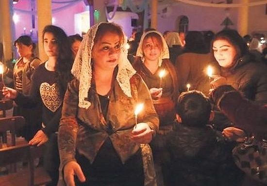 Ирачки хришћани су у страху од џихадиста: Багдад (Фото Бета)