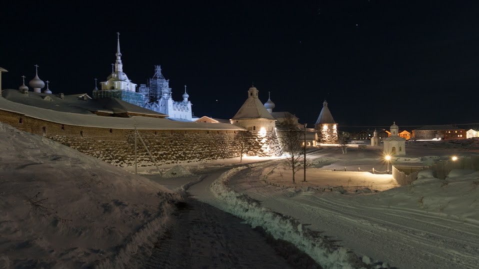 Solovki in Winter