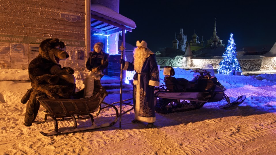 Solovki in Winter