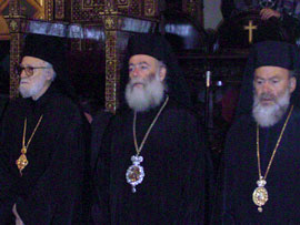 делегация Александрийской Православной Церкви