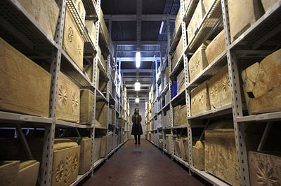 Ossuaries in Rockefeller museum