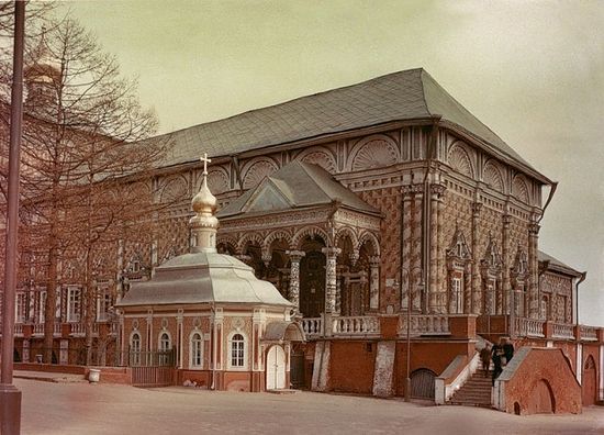 Трапезный храм Троице-Сергиевой лавры. Фото 1960 г.