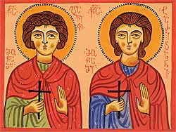 Holy Martyrs Davit and Tarichan.
