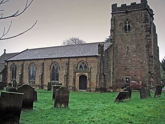 St. Werburgh's Church in Kingsley, Staffordshire
