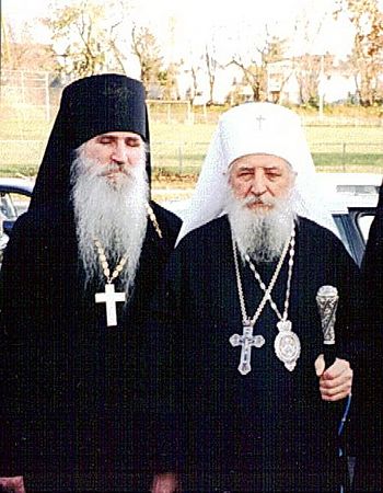 Fr. George with Met. Laurus (Skurla).