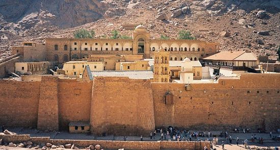 Монастырь святой Екатерины на Синае, фото Compfight