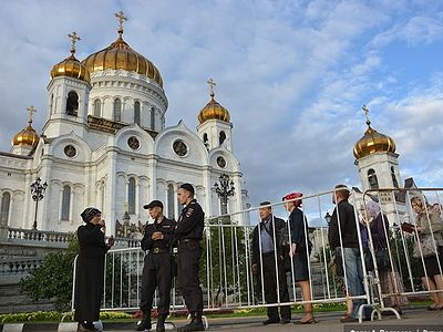 Anton Pospelov. The Cross of the Apostle Andrew in Moscow
