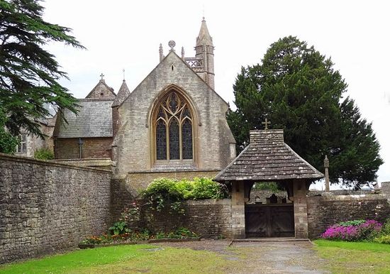 Church of St. Mary and St. Edward in Barrow Gurney, Somerset