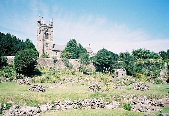 Shaftesbury Abbey ruins