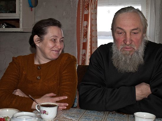 Отец Алексий Новоселов с матушкой Натальей