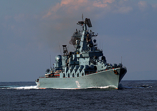 Адмиралски брод Црноморске флоте – ракетна гардијска крстарица «Москва»