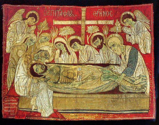 Epitaphios (Burial Shroud).