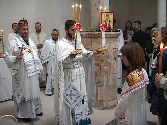 Света архијерејска литургија у Пребиловцима, фото: СРНА