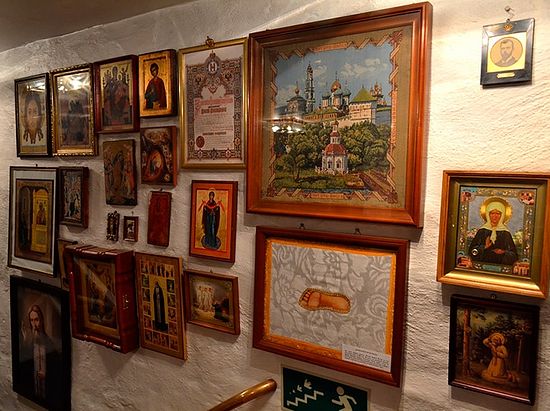Святыни и реликвии Сергиевского прихода. Фото автора