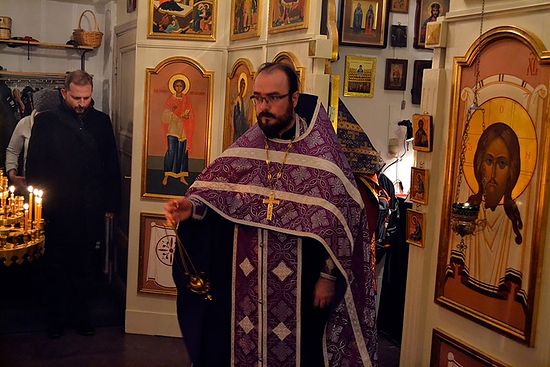 Священник Виталий Бабушин. Фото автора