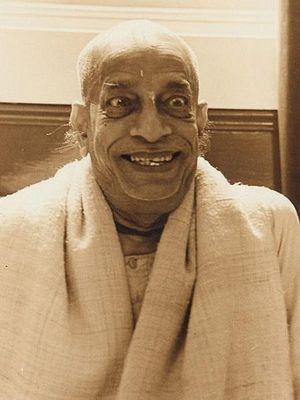 Sri Srimad A.C. Bhaktivedanta Swami Prabhupada, founder of the International Society for Krishna Consciousness