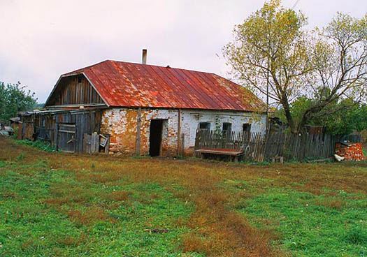 Matrona's family house in the village of Sebino.