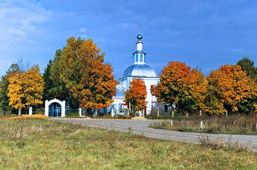 Church in St. Matrona's native village of Sebino.