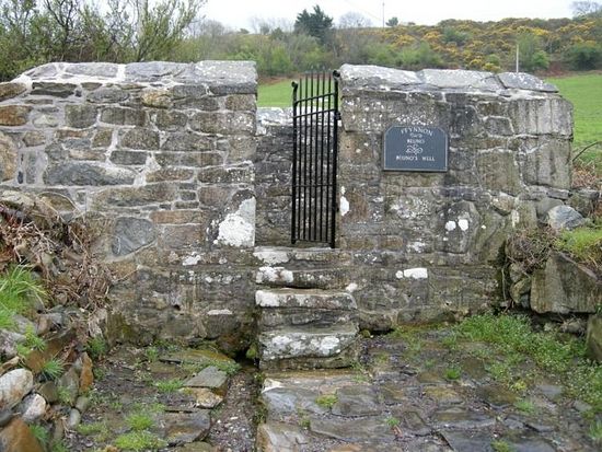 St. Beuno's Holy Well in Clynnog Fawr, Gwynedd