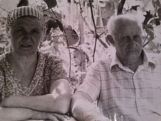 Бабушка Дарья и дедушка Николай