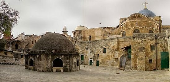THE CHRISTIAN QUARTER IN JERUSALEM WAS ATTACKED