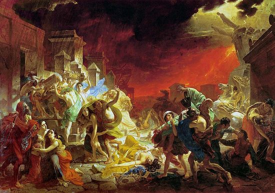 Karl Bryullov. The Last Day of Pompeii